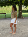 Filine shorts - Hvid denim