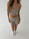 Essential shorts - Ash