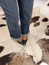 Donnatella slingback hæle - Sort