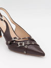Kandy slingback stiletter - Brun