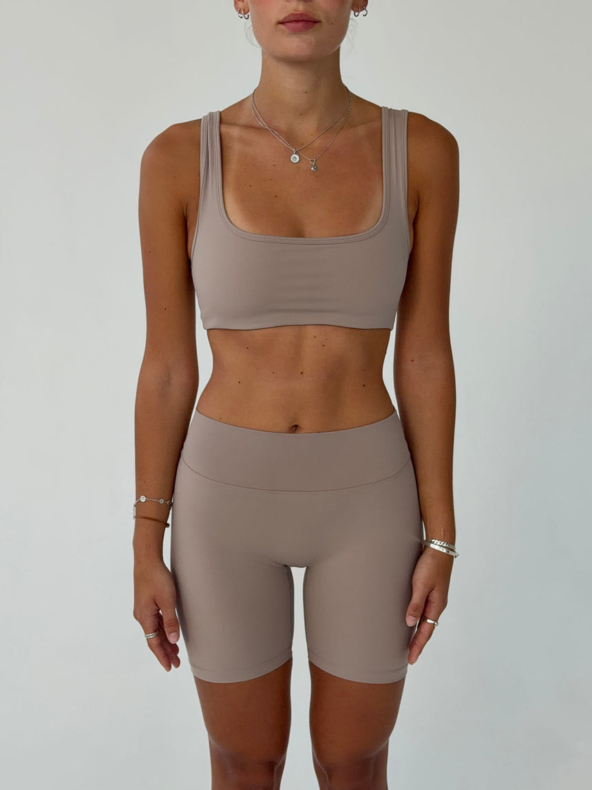 Plaza sports bra - Ash