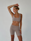 Plaza sports bra - Ash