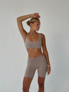 Plaza sports bra - Ash