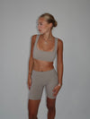 Plaza sports bra - Ash
