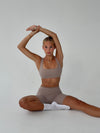 Plaza sports bra - Ash