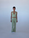 Ultimate v-neck top - Matcha