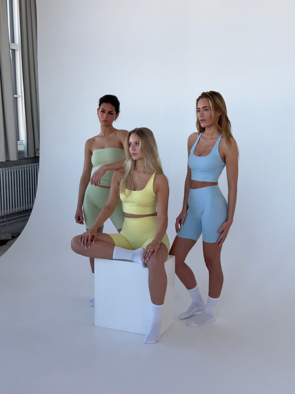 Crossback bra - Sky