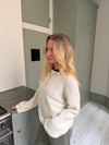 Sierra striktrøje - Off-white