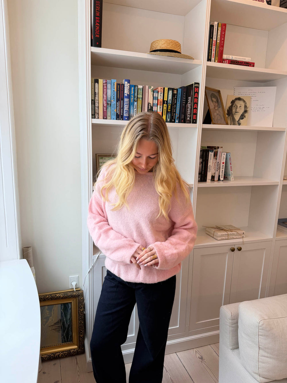 Sierra striktrøje - Pink