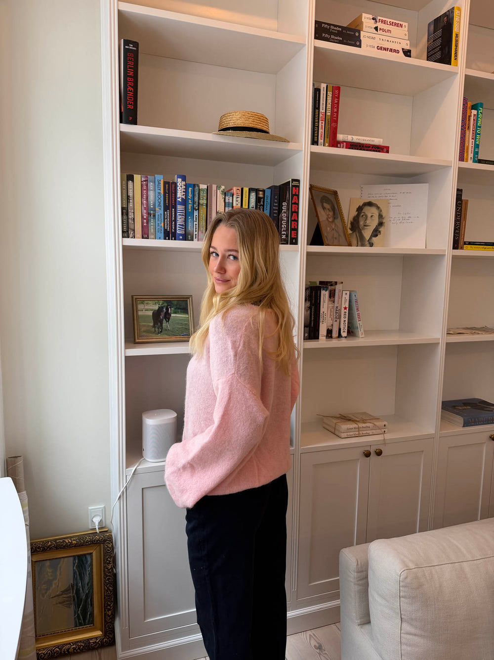 Sierra striktrøje - Pink