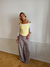 Anja suitbukser - Grå/beige