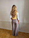 Anja suitbukser - Grå/beige