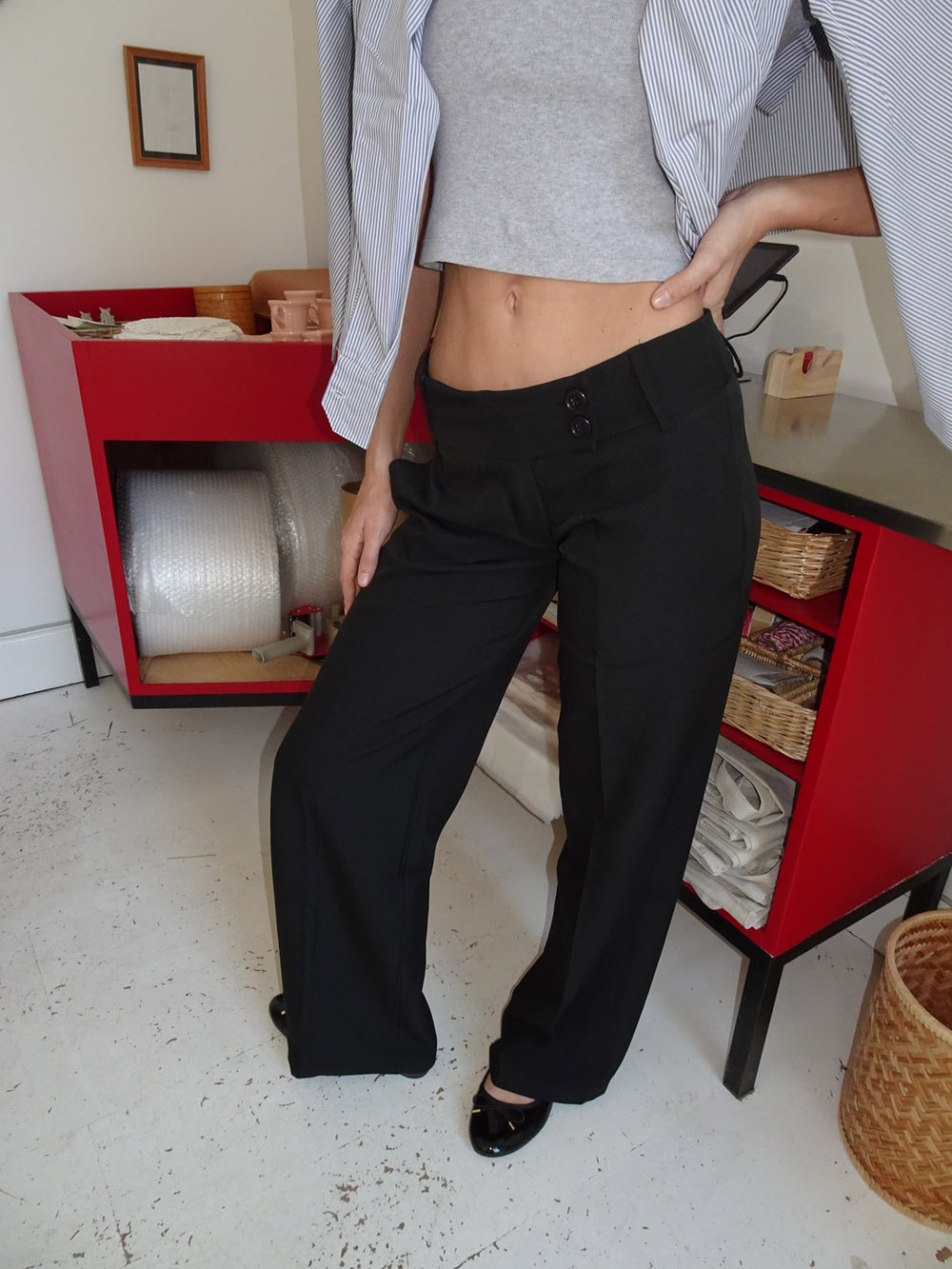 Lenoa suitpants - Sort