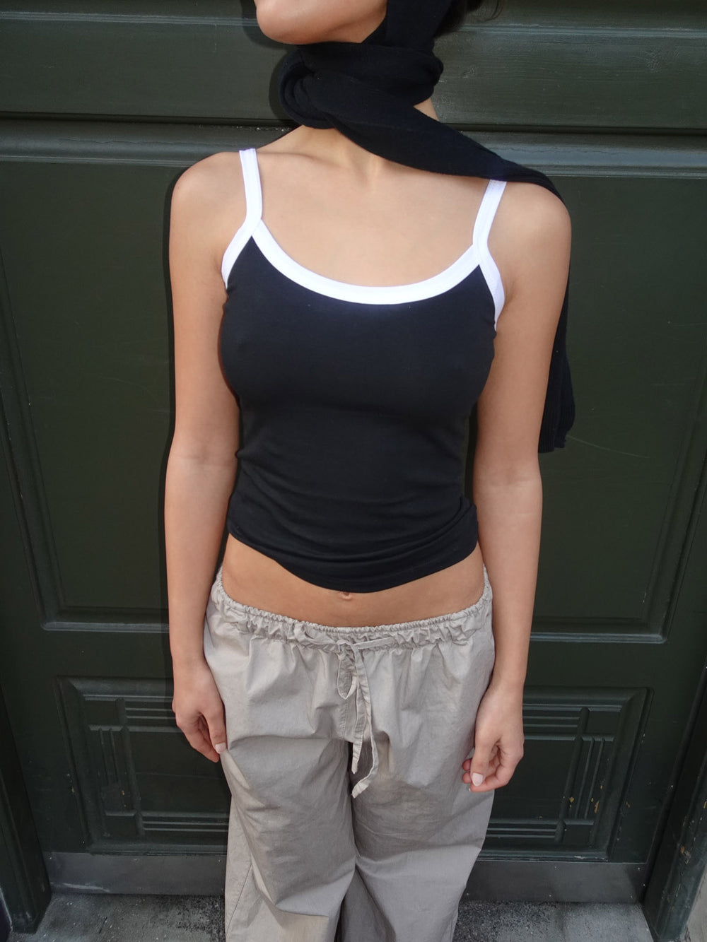 Wren tanktop - Sort