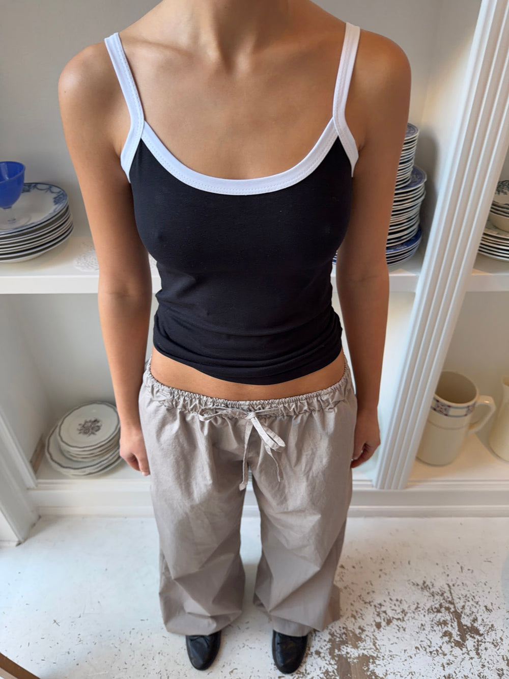 Wren tanktop - Sort