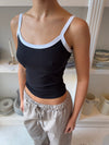 Wren tanktop - Sort