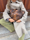 Nevana skuldertaske - Brun