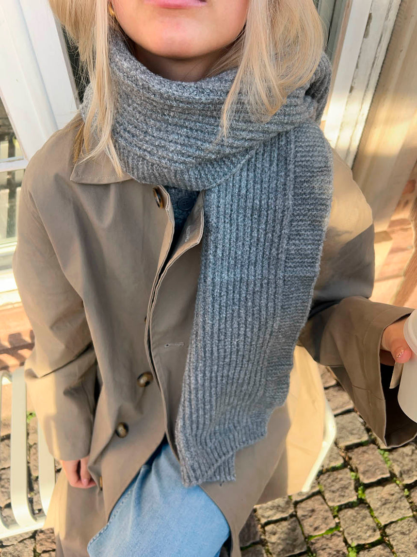 Ninita tørklæde - Gråt