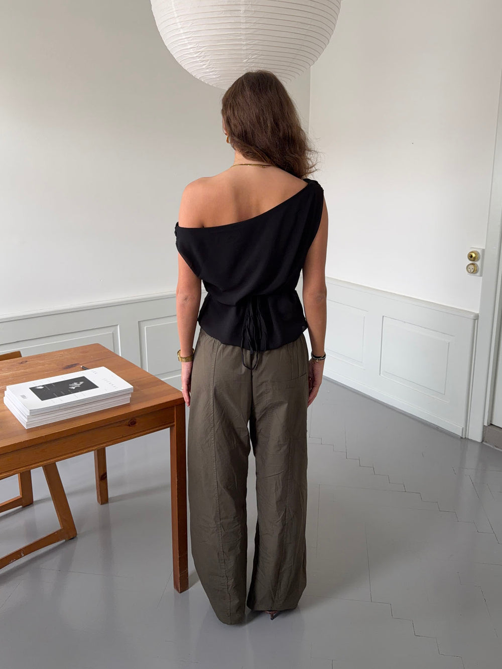 Lily top - Sort