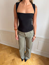 Amirana top - Sort