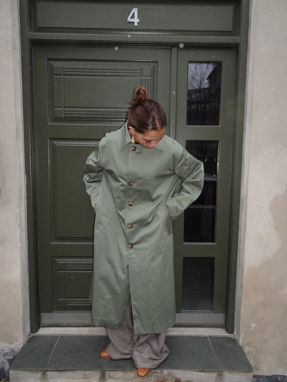 Jujava trenchcoat - Kaki