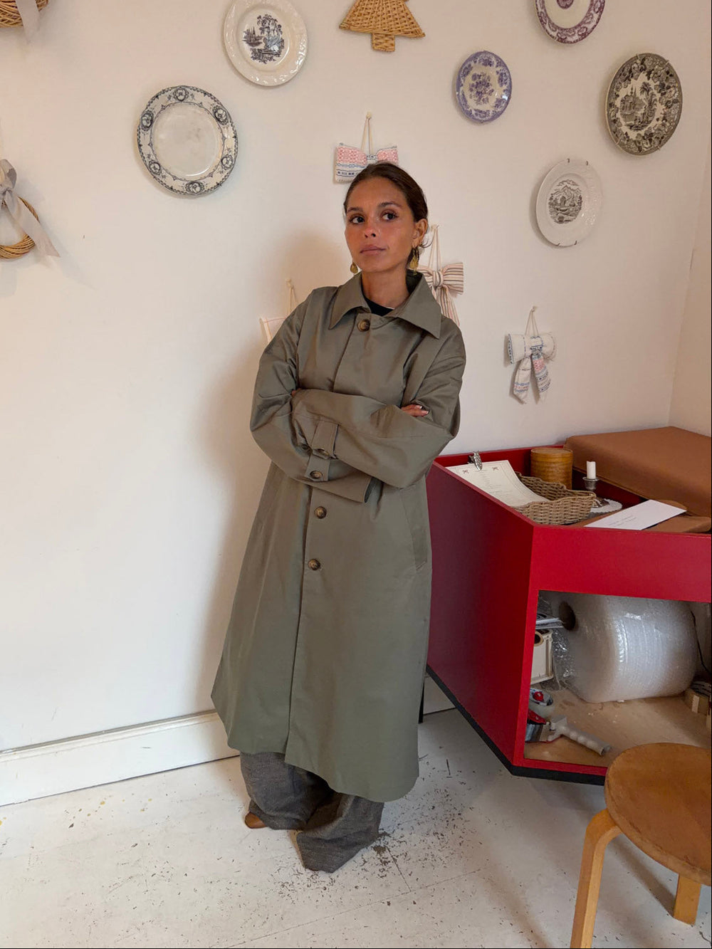 Jujava trenchcoat - Kaki