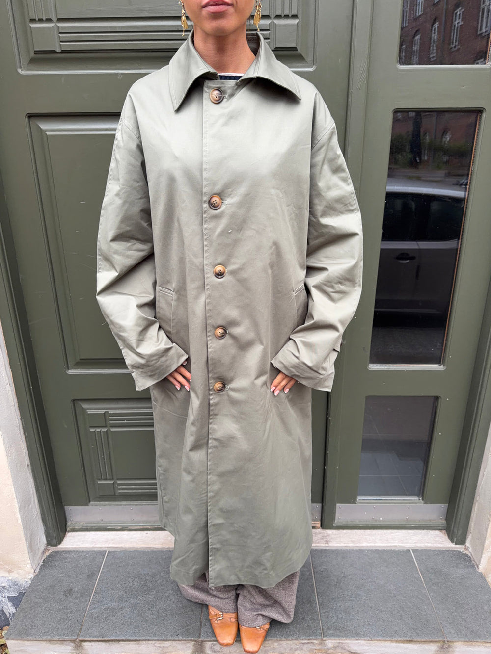 Jujava trenchcoat - Kaki