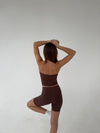 Core tube top - Espresso