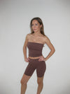 Core tube top - Espresso