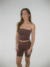Core tube top - Espresso