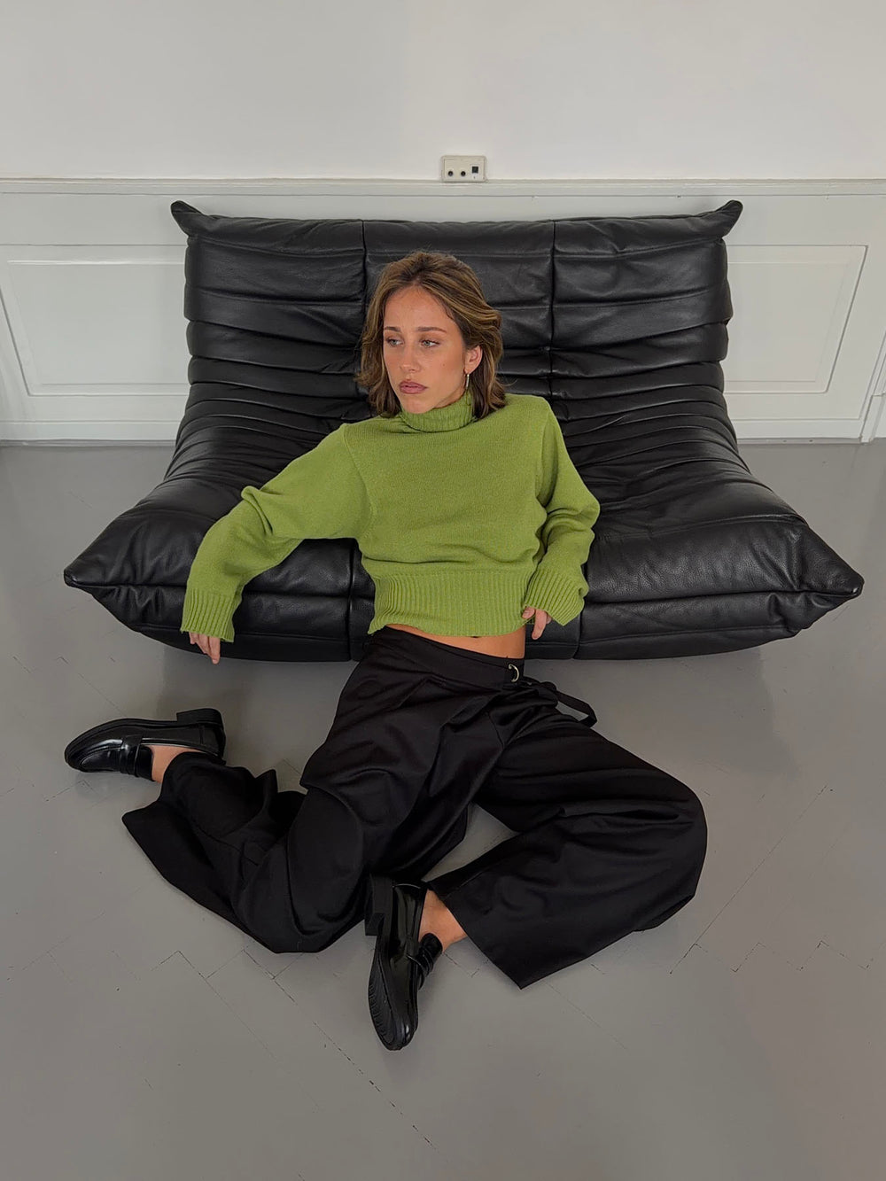Vivina turtleneck - Grøn