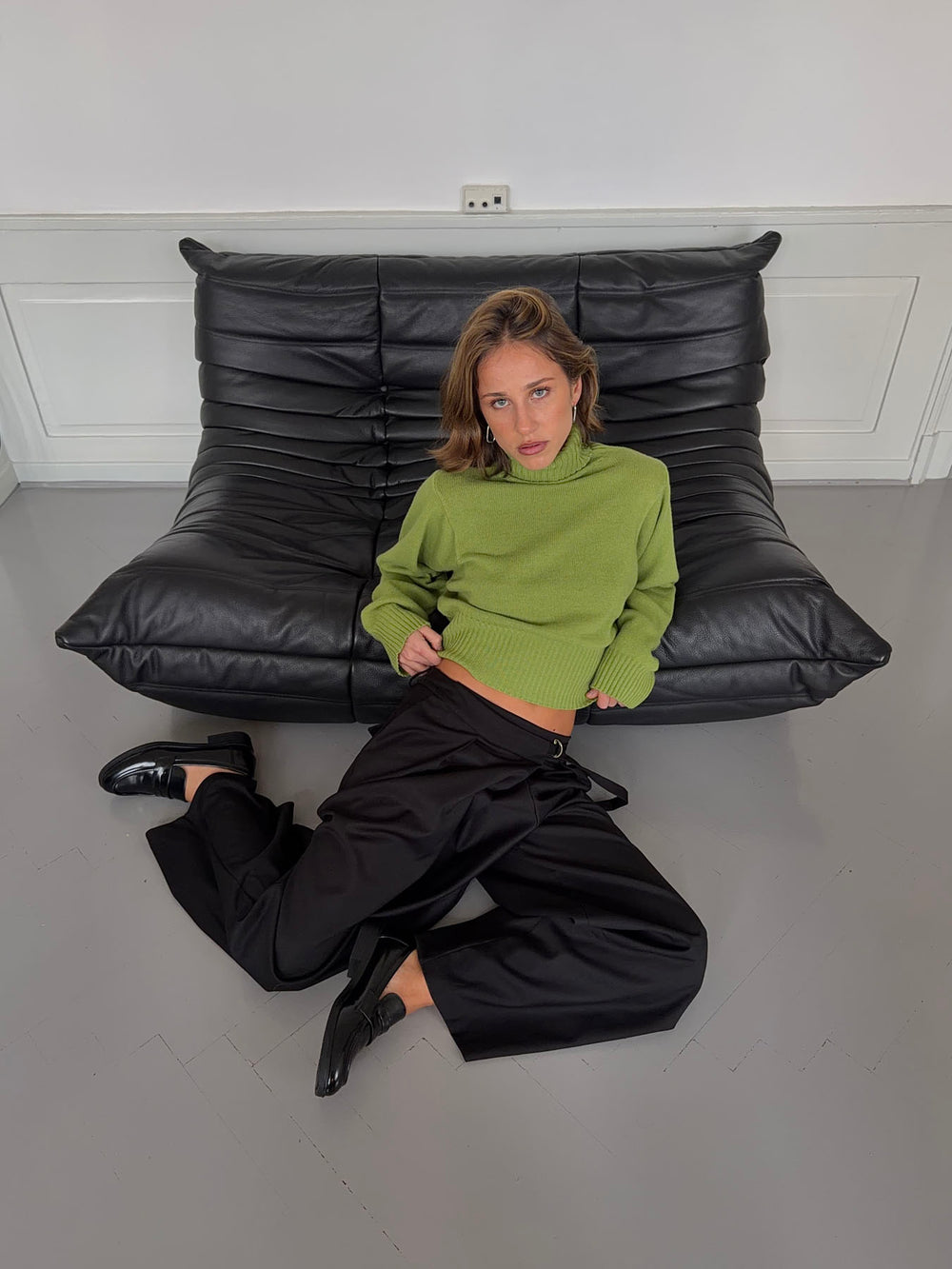 Vivina turtleneck - Grøn