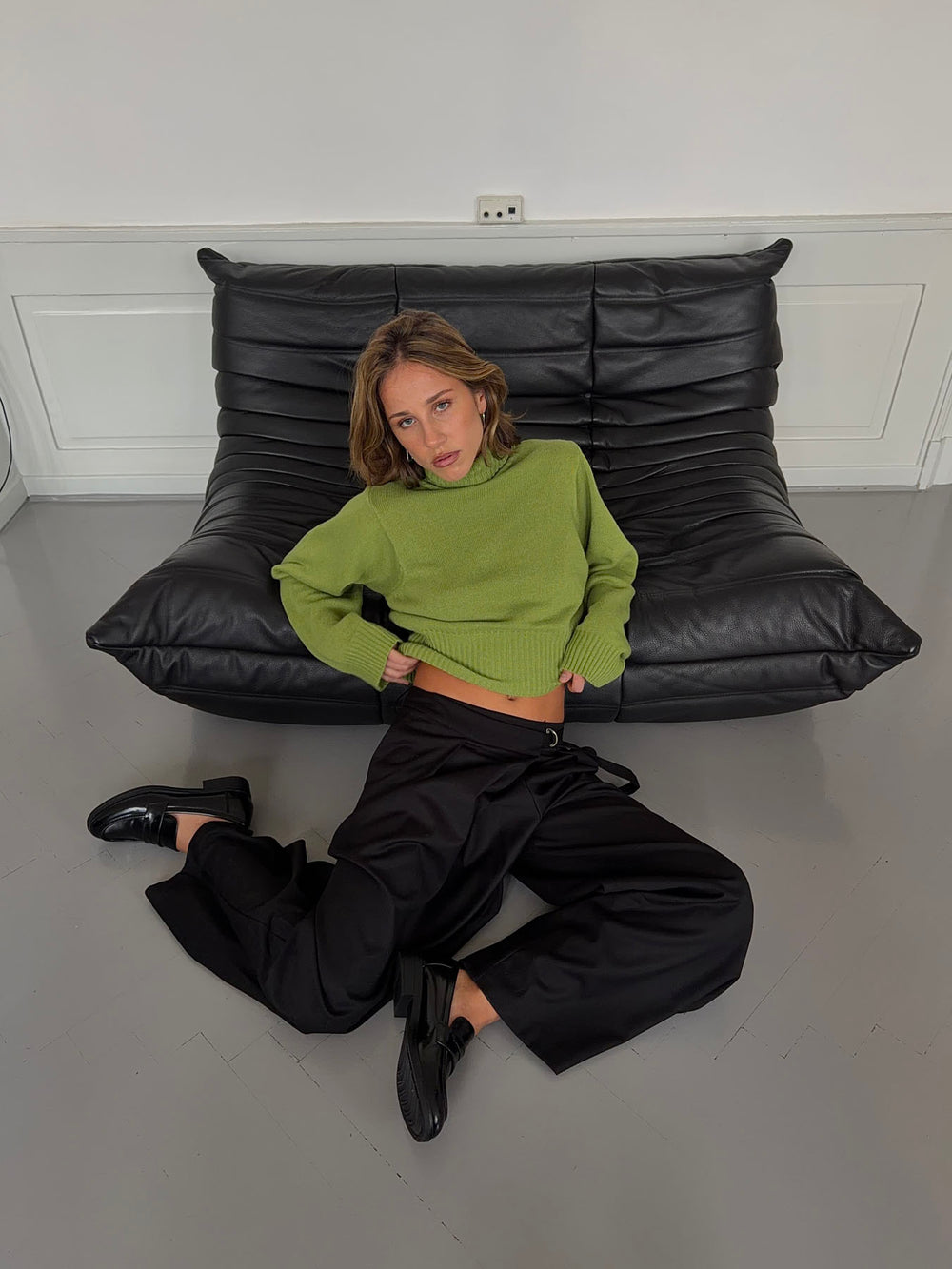 Vivina turtleneck - Grøn