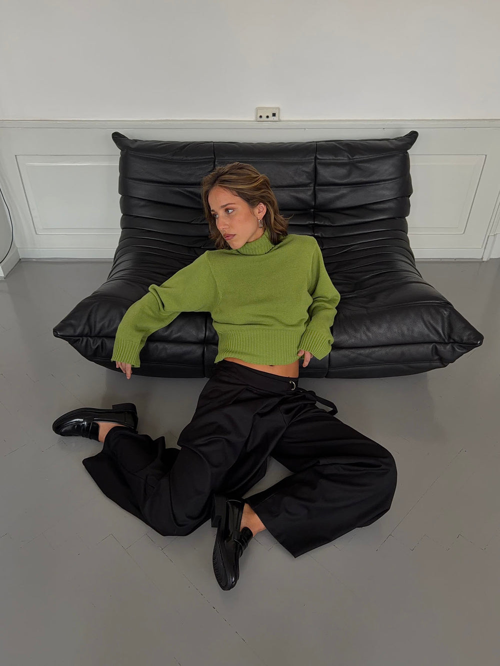Vivina turtleneck - Grøn