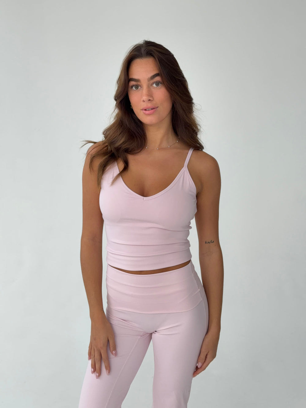 Lively v-neck tank top - Candyfloss