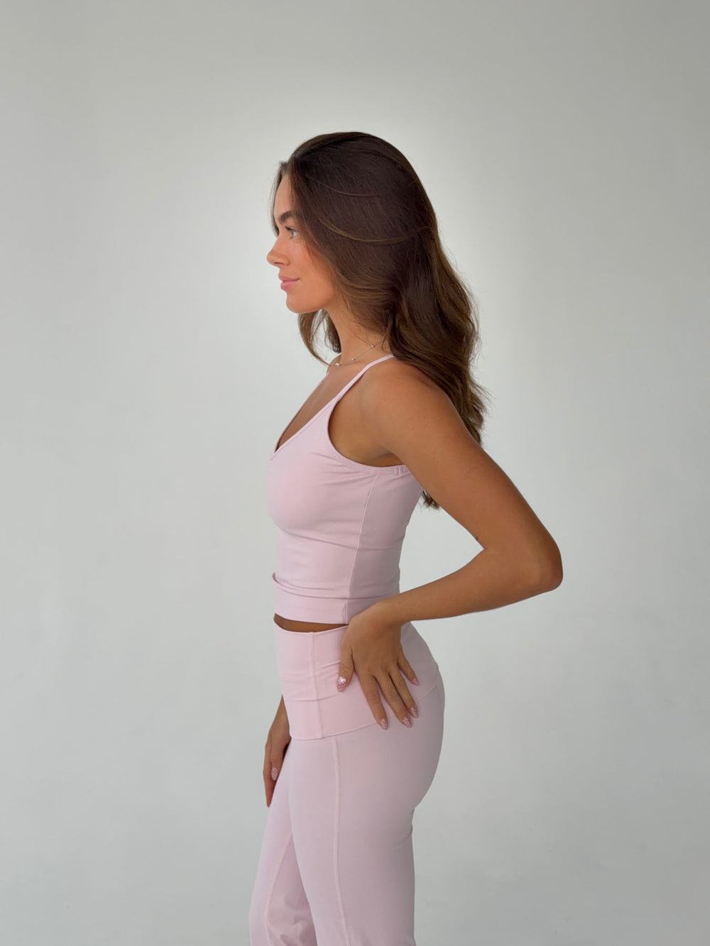 Lively v-neck tank top - Candyfloss