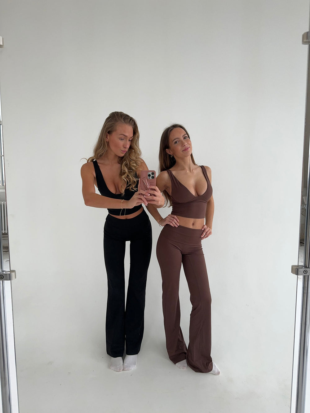 Ultimate v-neck top - Espresso