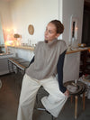 Fiona vest med høj hals - Beige