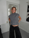 Linua vest med turtleneck - Grå