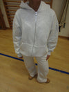 Jessica zip hoodie - Lysegrå