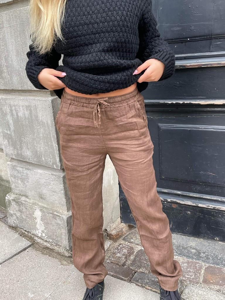 Aino hørbukser - brun