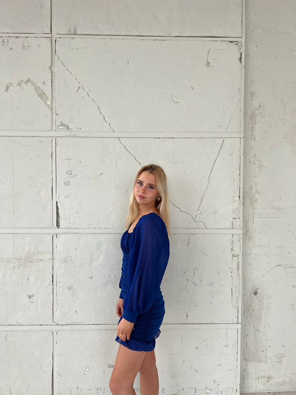 Joanna kjole - Blå