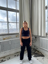 Matilde w hørbukser - Sort