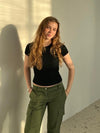 Anna Olympia t-shirt - Sort