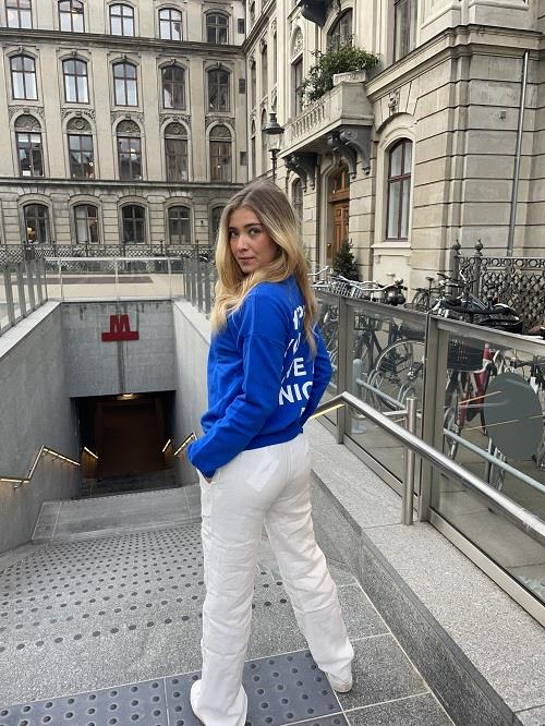Rebecca hørbukser - Hvid