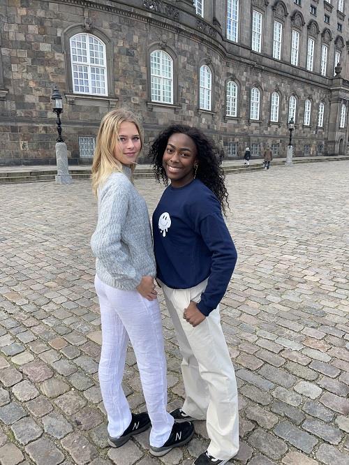 Viva lærredsbukser - off white
