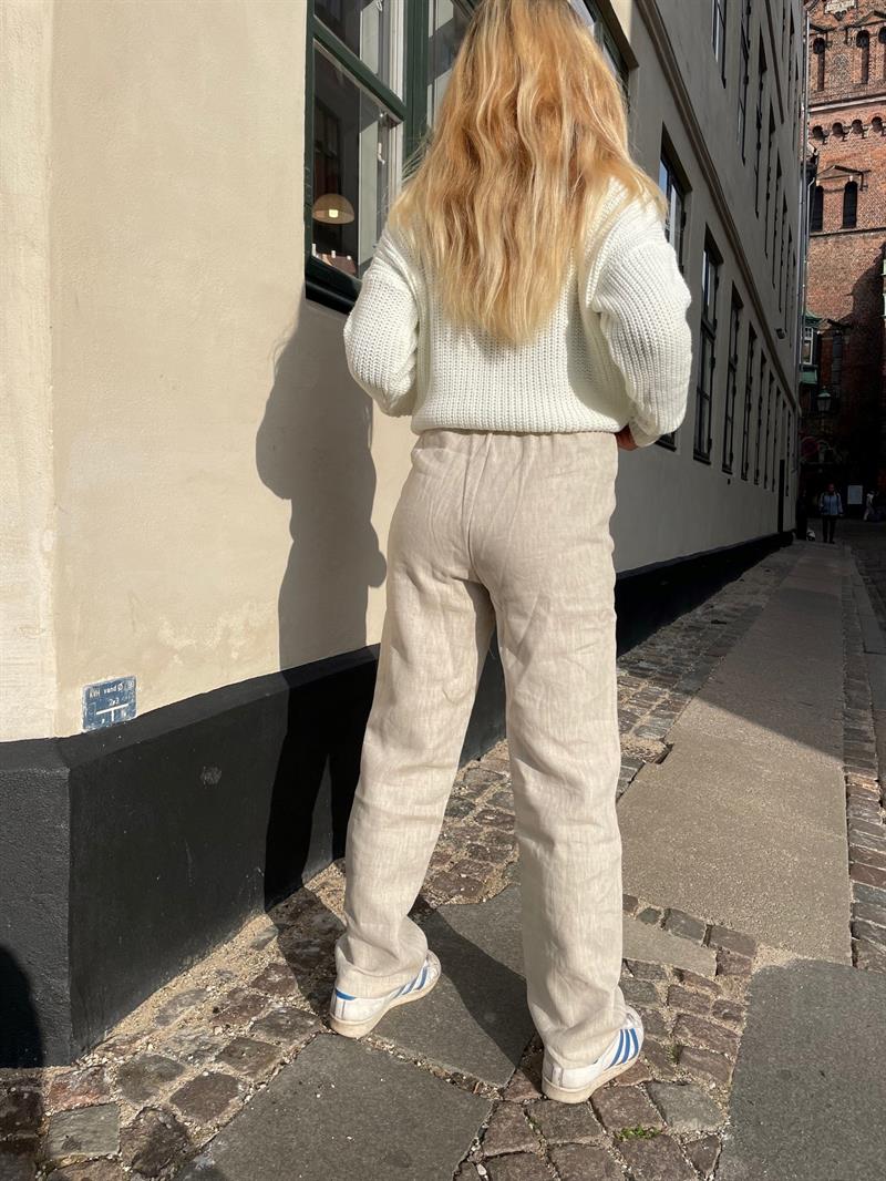 Matilde W hørbukser - beige